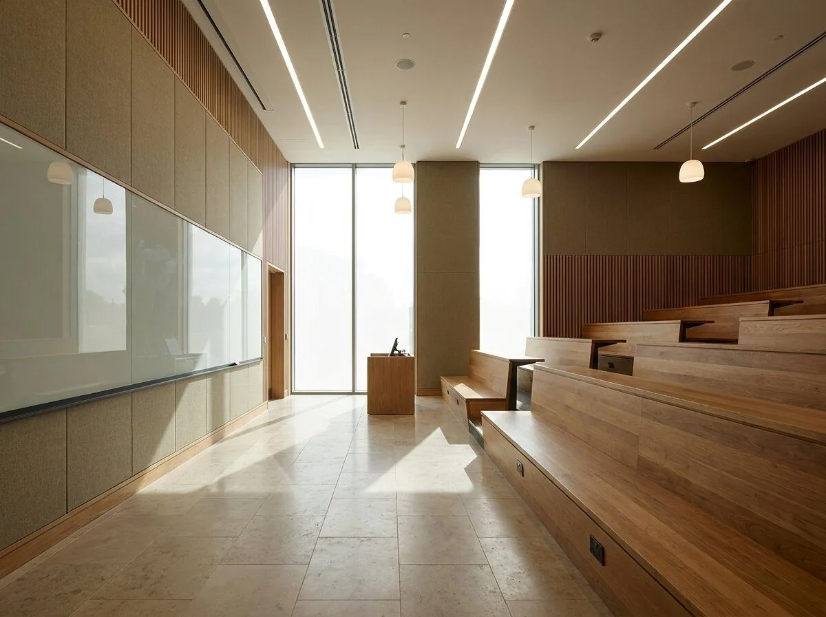 Education-space fit-out — learning environments built to last
